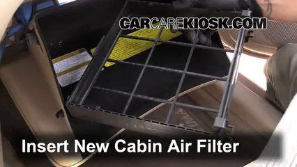 Cabin Filter Replacement: Kia Optima 2006-2010 - 2008 Kia Optima EX 2